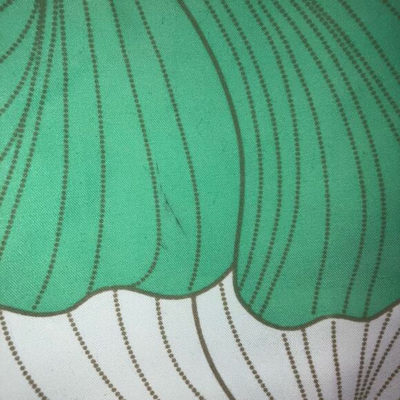 Floral striped reversible strapless mini dress Y2K groovy bohemian tropical chic - Picture 12 of 14